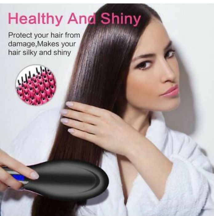 3D керамична четка преса за изправяне на коса Viktor Jurgen