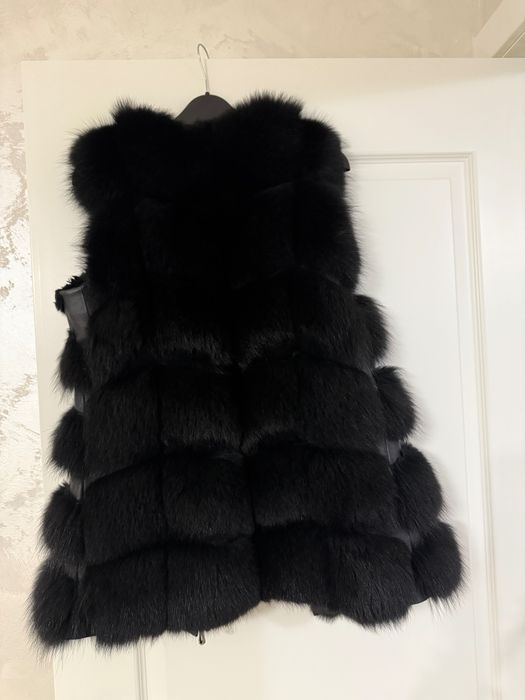 Vesta din blana naturala