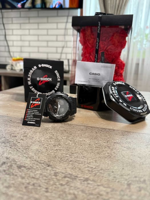 Часовник CASIO G-SHOCK GA-100-1A1