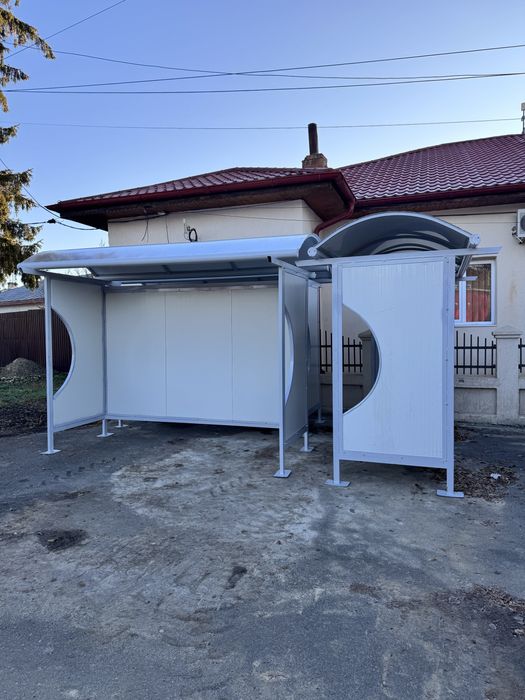 Vând statie autobuz adapost calatori fac la comanda