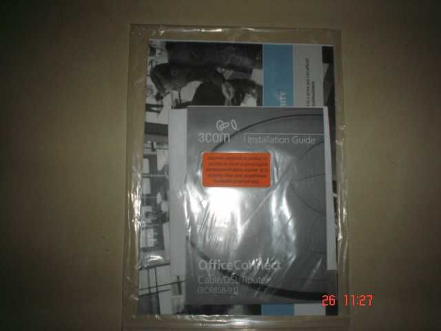 3Com OfficeConnect Cable/DSL - router - desktop | 3CR858-91