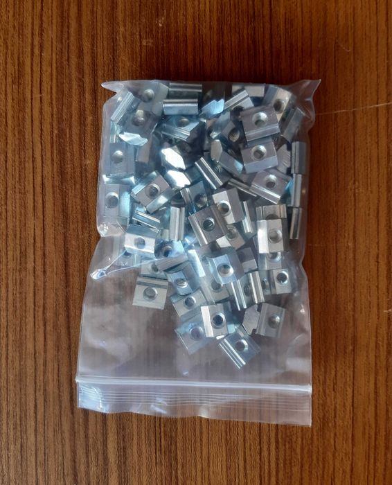 Piulita T pentru profile aluminiu 2020 slot 6 M3-M6, 3030, 4040 M6