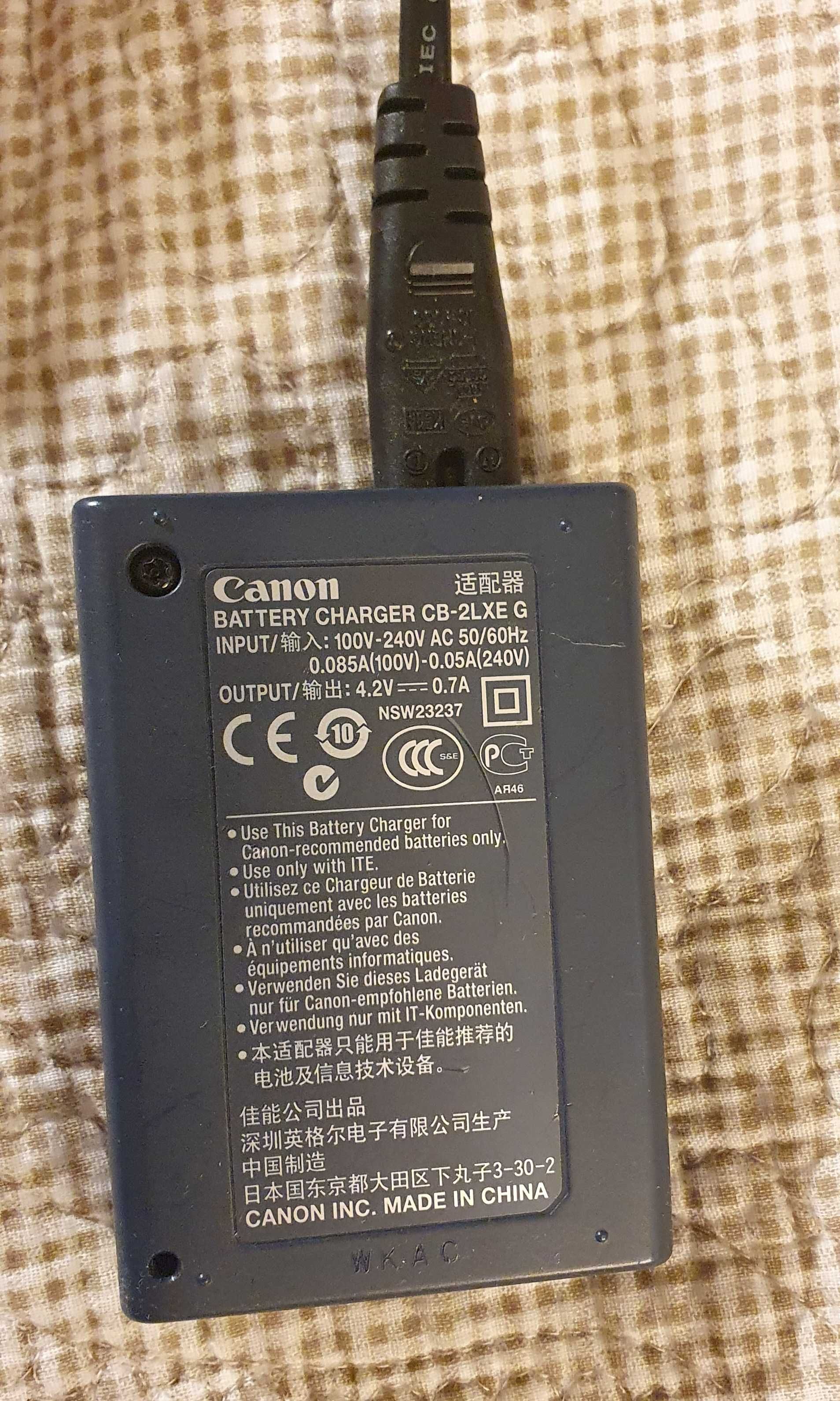 Зарядно и батерия за фотоапарат Canon