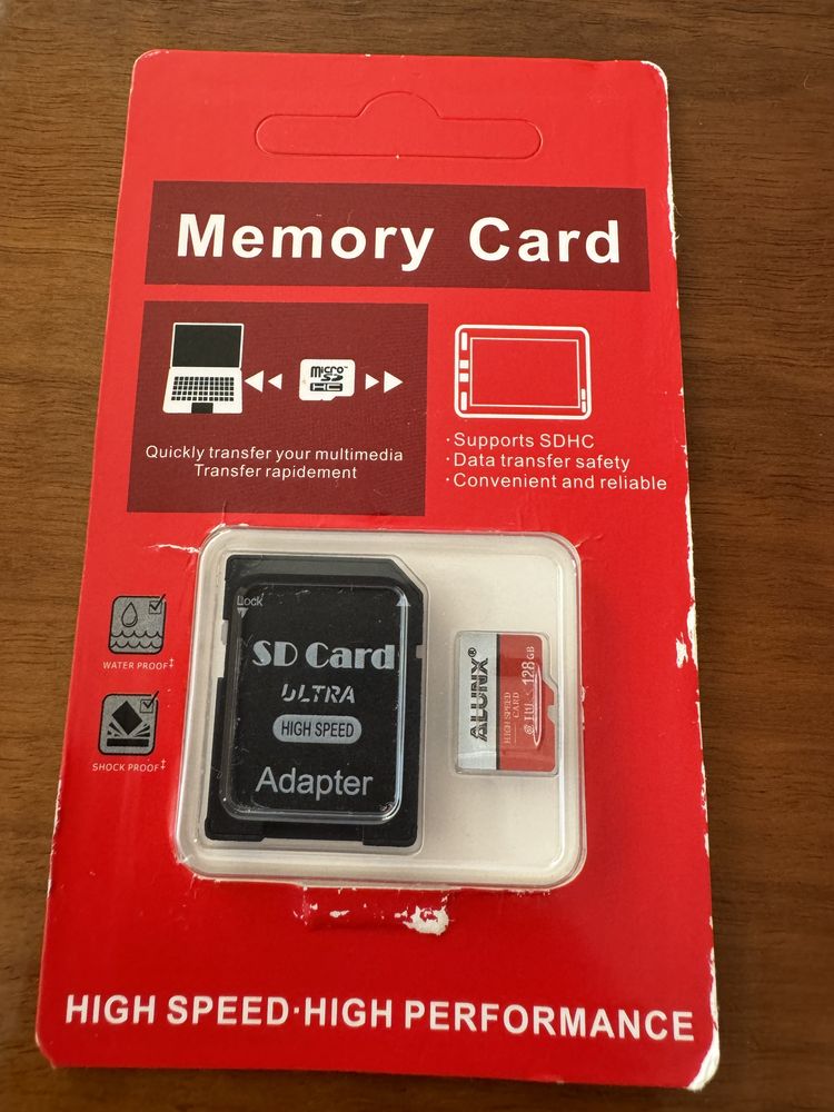 Memory card Micro SD 128 GB class 10 мемори карта