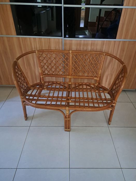 Bancă din ratan autentic