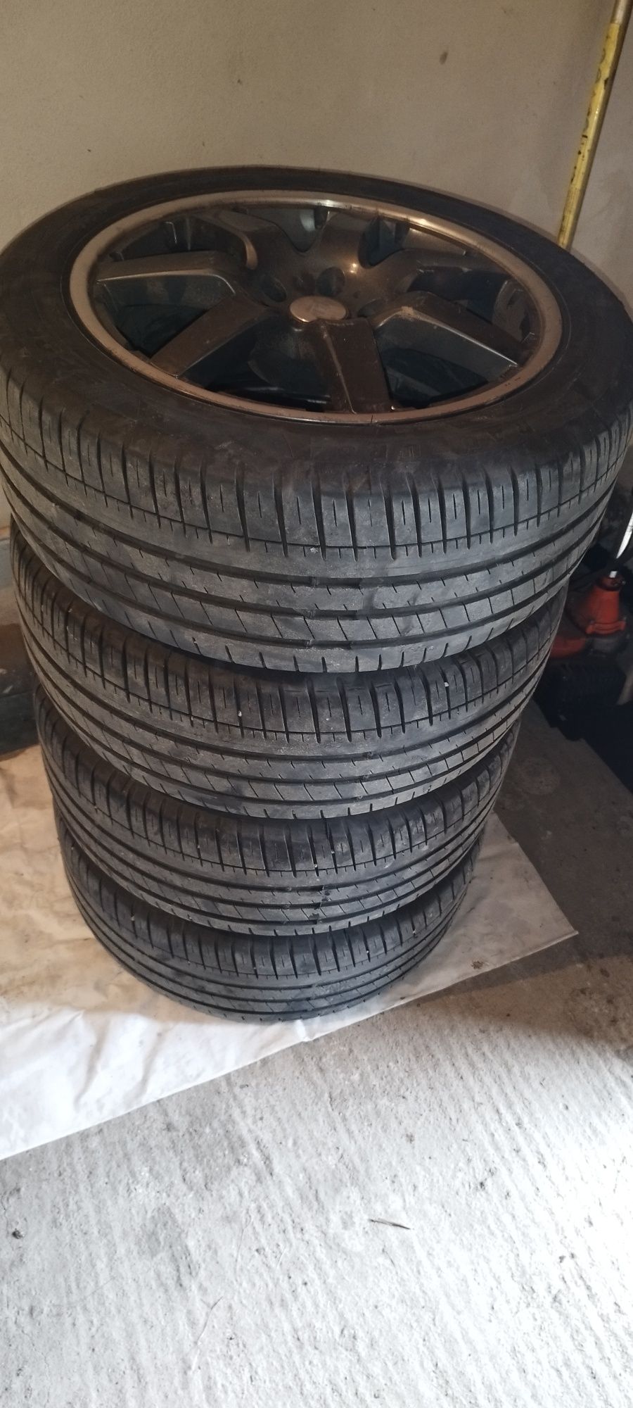 Jante 18" 5x112 cu cauciucuri de vară
