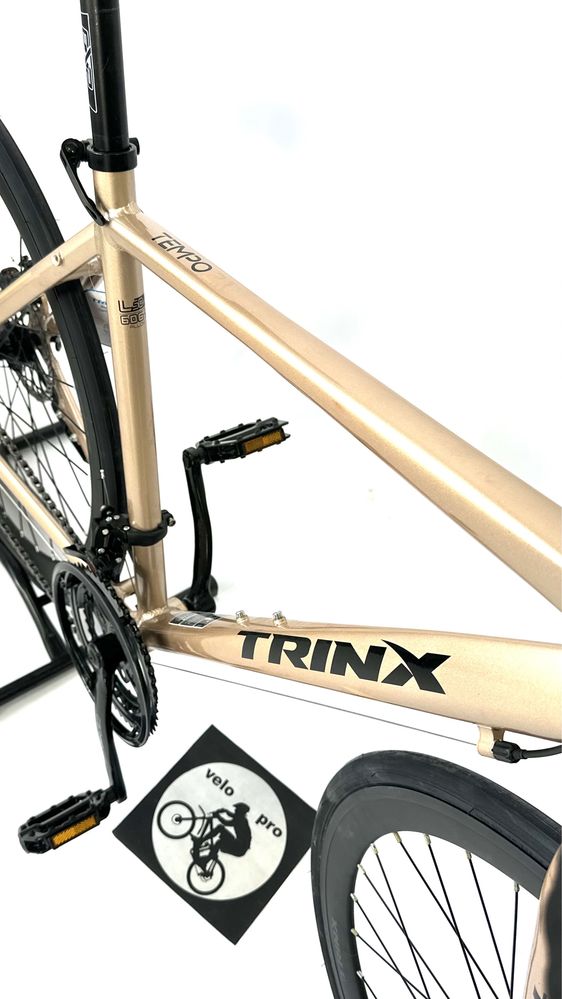 Велосипед Шоссейник Велик Шоссер Trinx tempo Фикс Алюминиевый Shimano