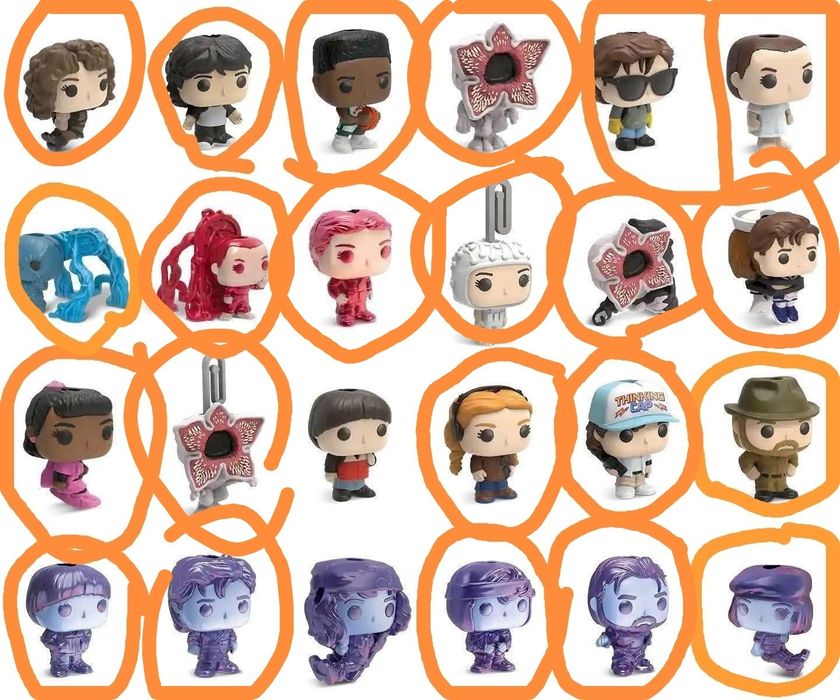 Stranger things kinder joy funko pop