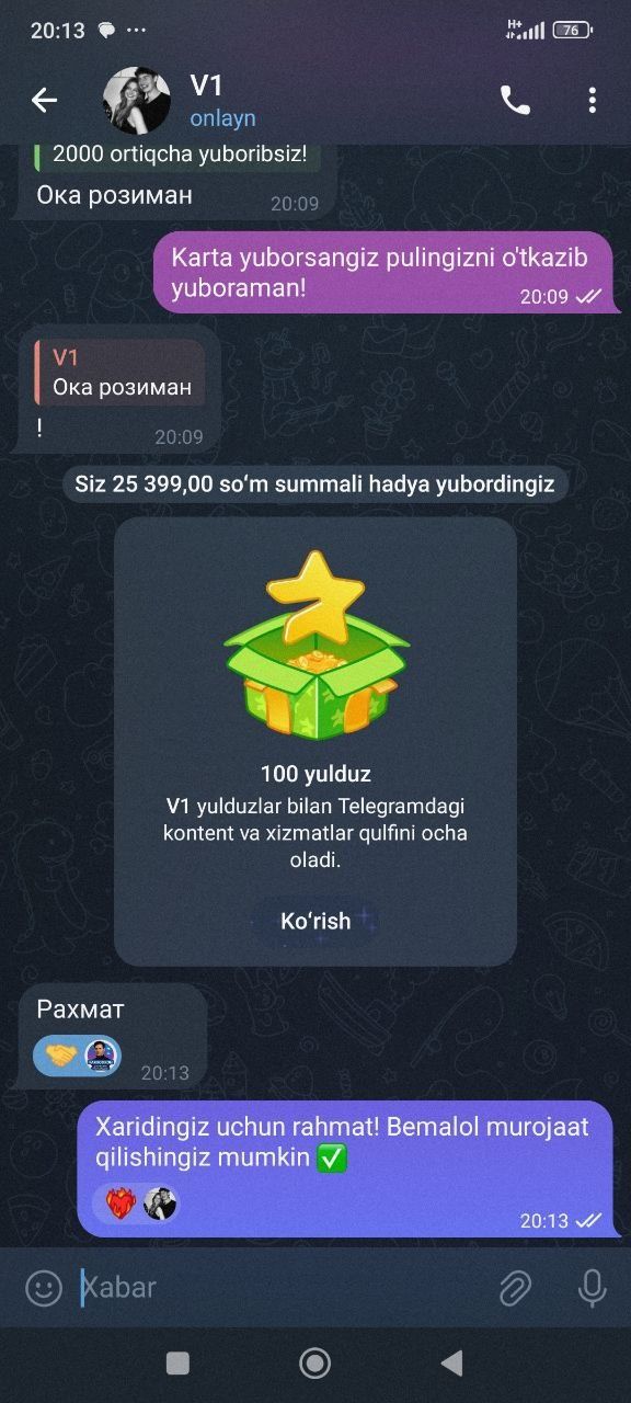 Telegram Premium Arzon Narxlarda!