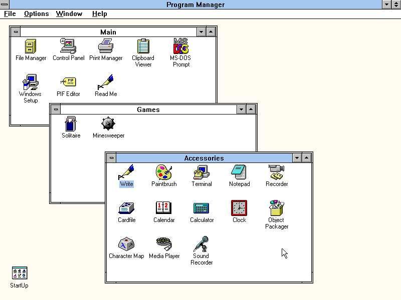 Windows 3.11 (16-bit), RETAIL [Sistem operare PC]
