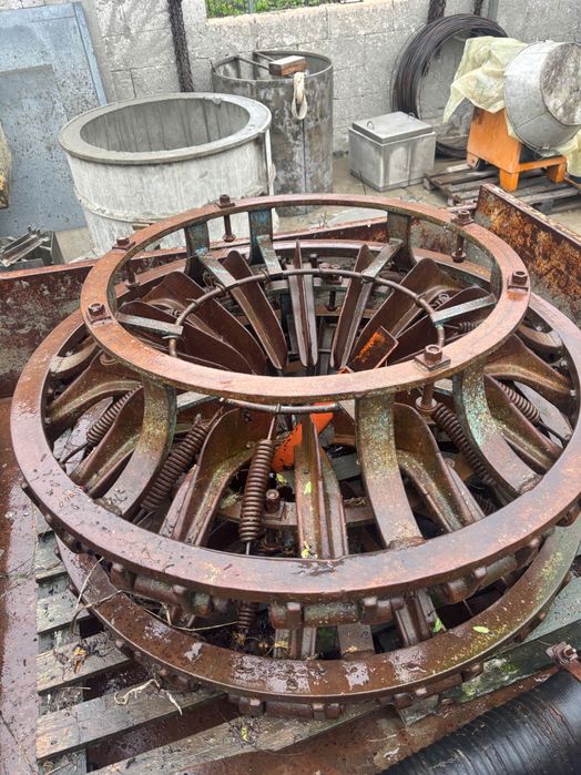 Roți metalice pentru tractor , ajutător la pădure , mlaștină , orez