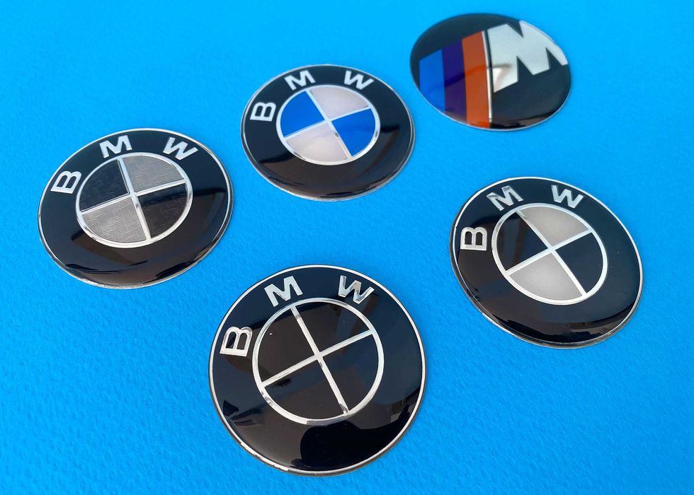 Емблема за волан BMW БМВ 45мм e60 e90 e46 e36 e39 e38 e91 e61 e65