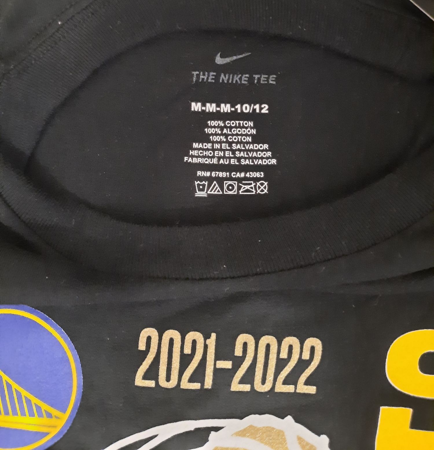 Tricou Nike Nba Finals GSW