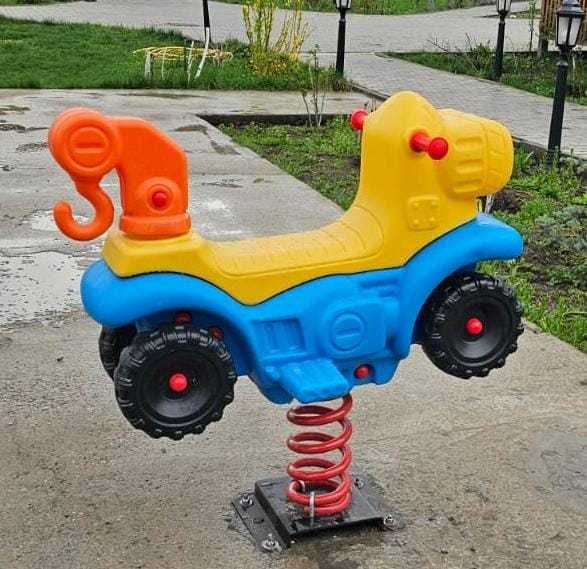 Качалка на пружине