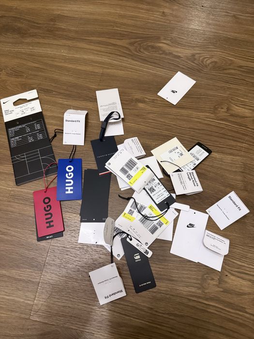 Етикети Nike, Tommy Hilfiger, Calvin Klein, Hugo, G-star и други