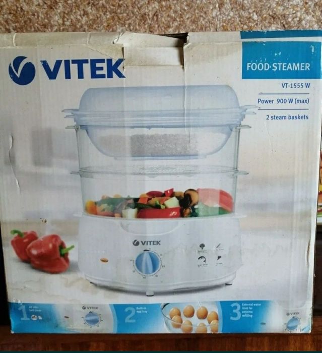 Пароварка vitek.
