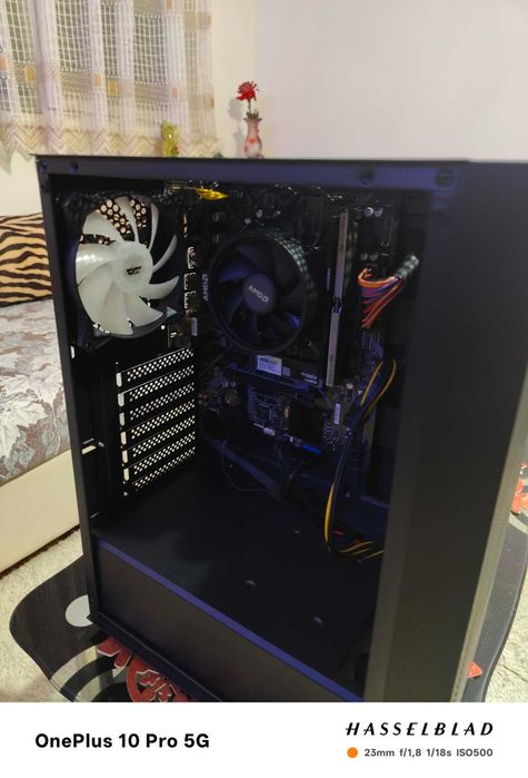 Бюджетна геймърска Конфигурация Ryzen 3 4300GE \ 16gb \Rx 5700\500W