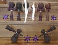 KENDAMA KARO NOI +spinner+ 3 ate de schimb