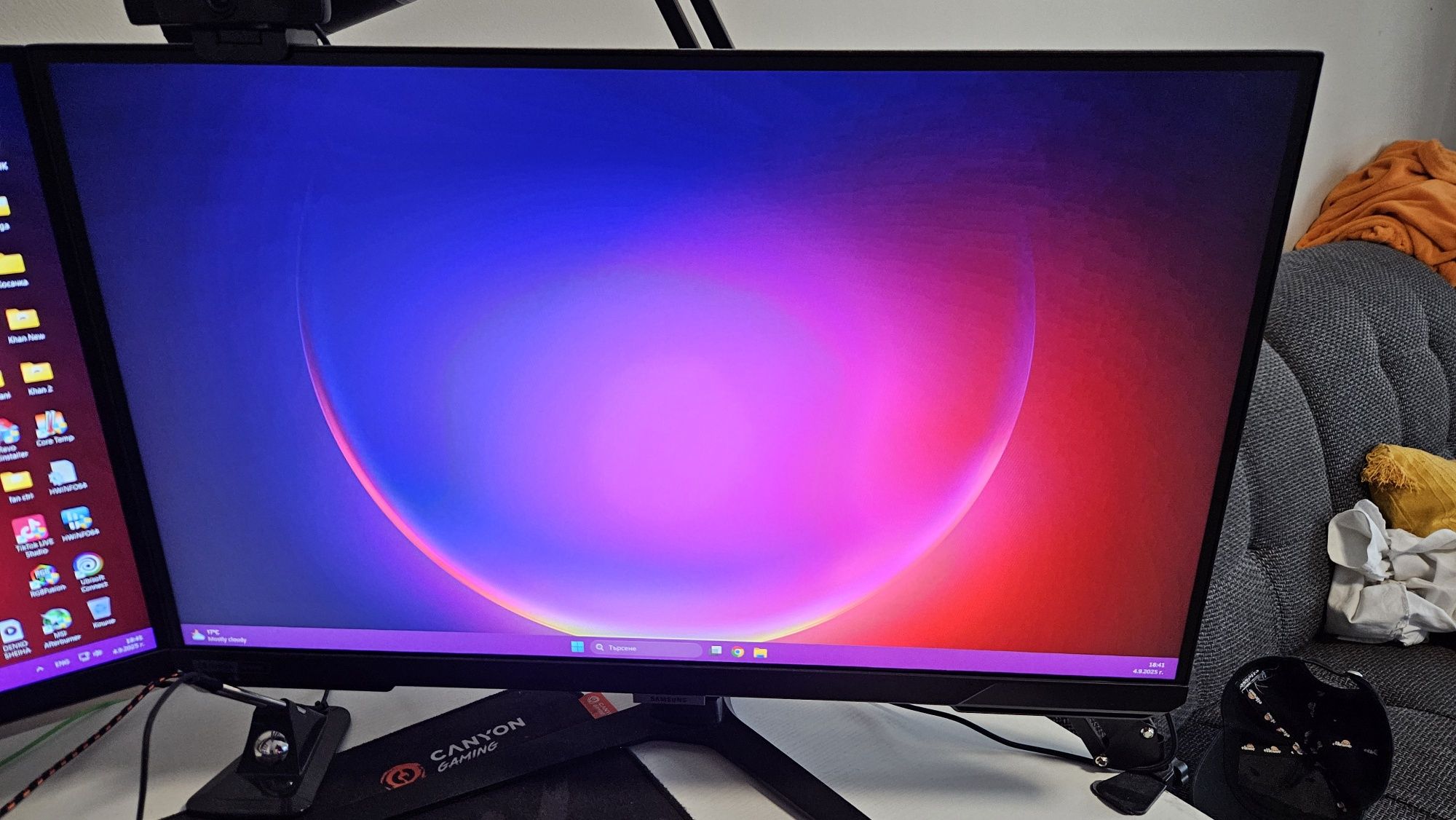 Samsung oddysey G5, 1ms, 240hz, 27 инч