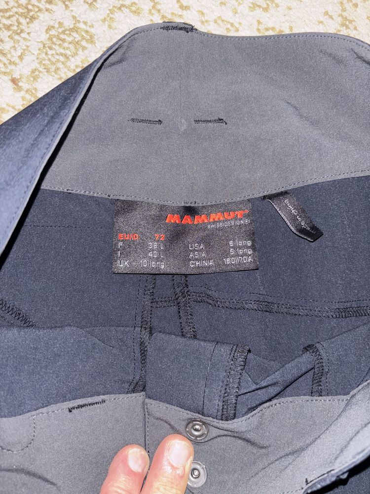 Pantaloni softshell Mammut