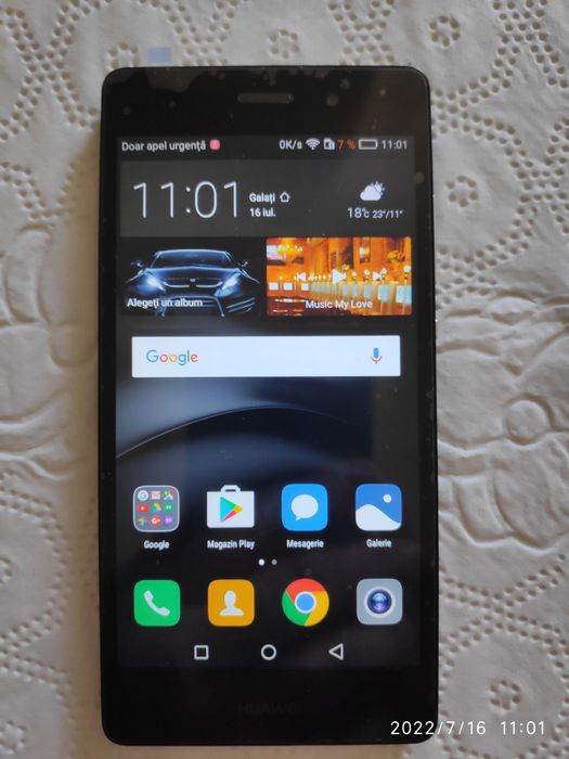 Huawei P8 Lite .