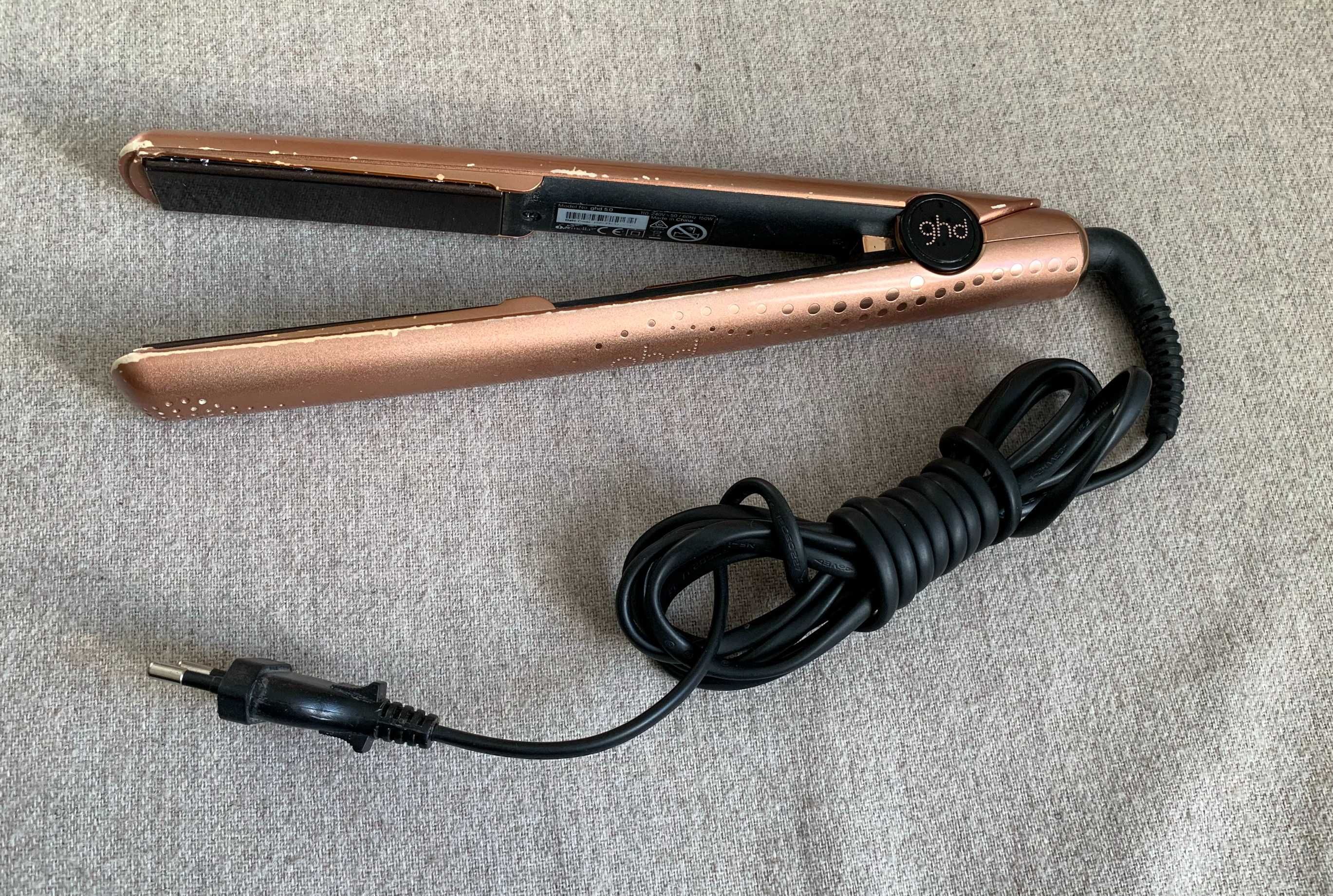 Placa profesionala indreptat parul GHD jemella 5.0 150w gold originala