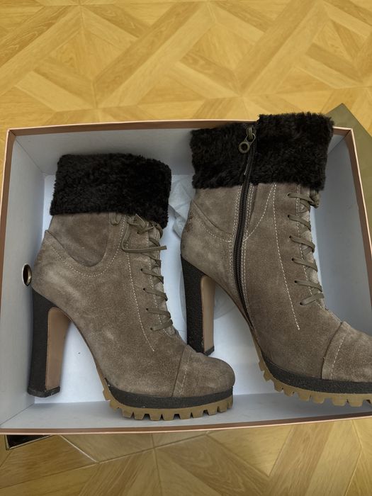 Зимние ботильоны