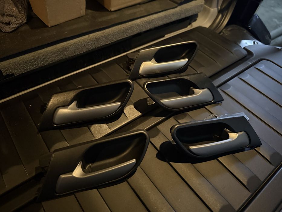 Ручки с подсветкой на БМВ Х5 Е53