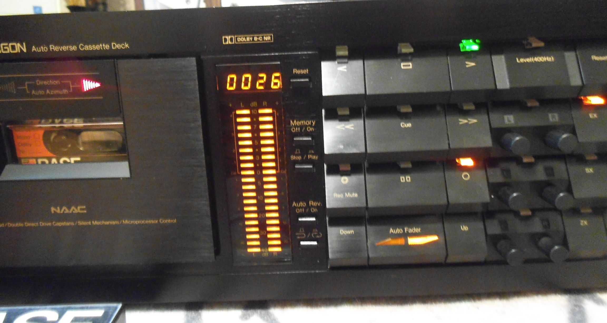 Deck NAKAMICHI DRAGON 5-Motor Auto Reverse 3-Discrete Head N.A.A.C