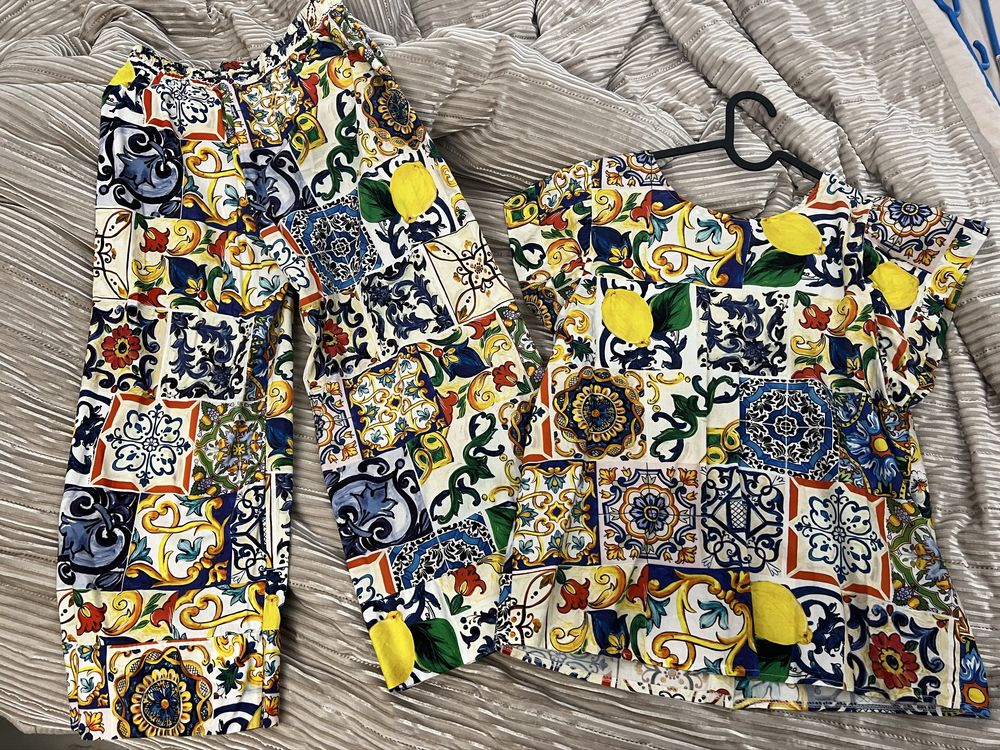 летен дамски сет по модел D&G