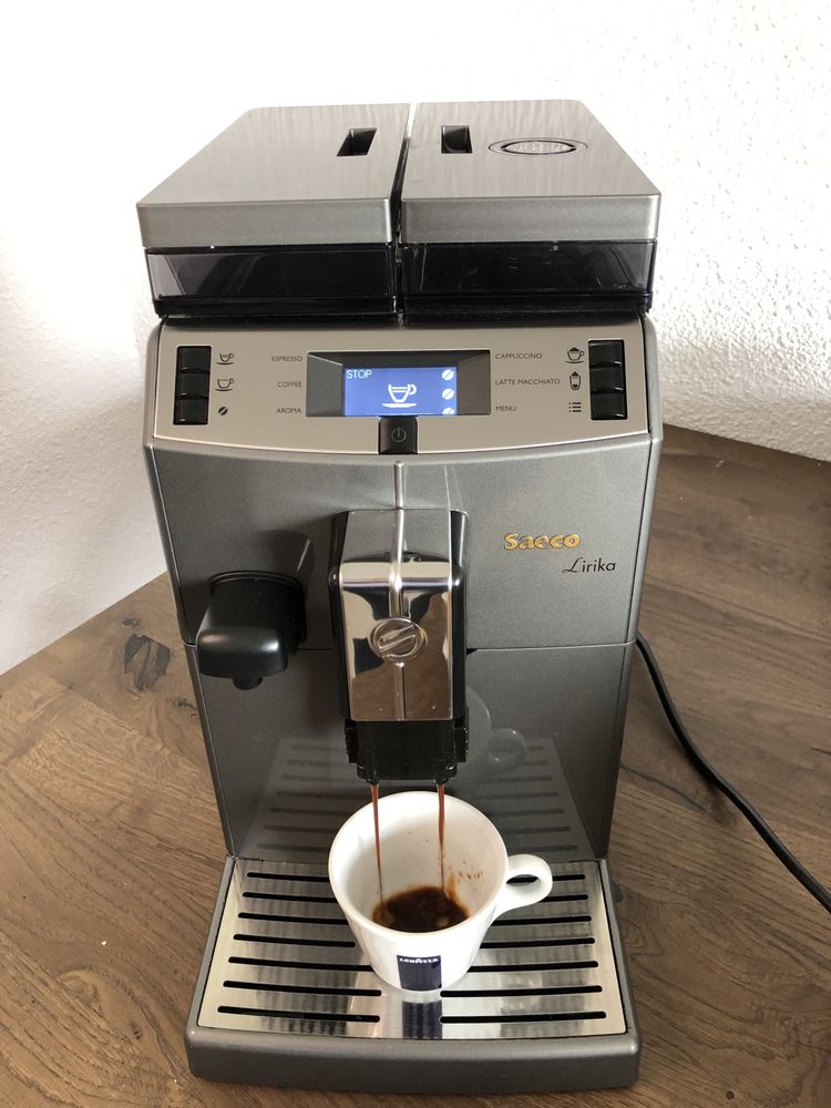 Кафеавтомат Saeco Lirika One Touch Cappuccino, 1850W, 15 bar