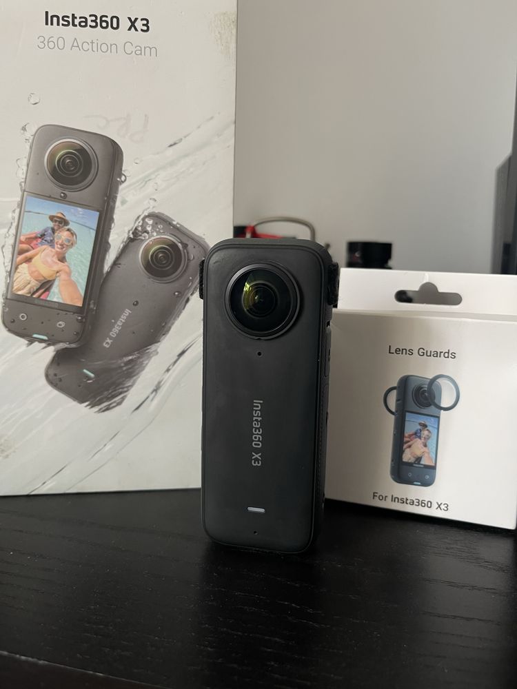 Insta 360 x3 Lens Guard Mic Wind Muff