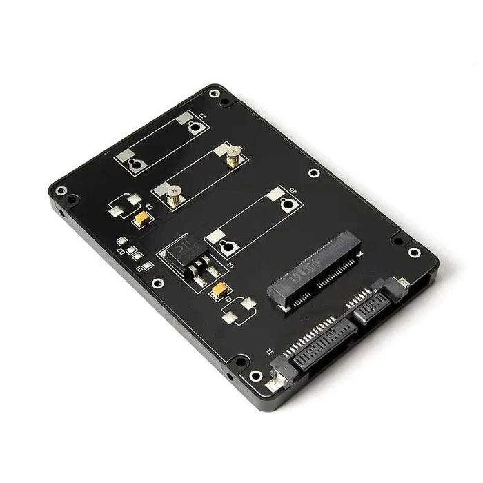 Adaptor mSATA la SATA 3.0 cu carcasa