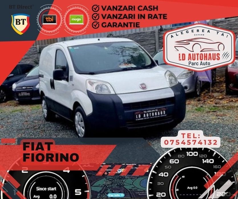 Fiat Fiorino Qubo 1.3 CDTI Parc Auto Rate sau Cash