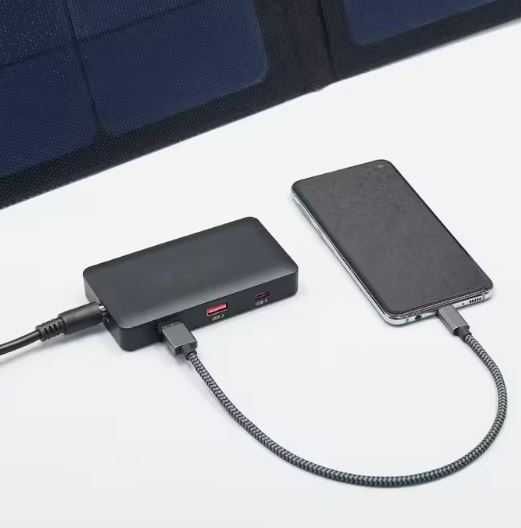 Преносим соларен панел с USB портове - 50W