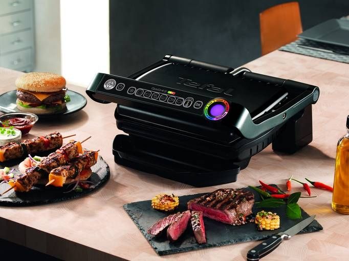 Нов контактен грил/преса TEFAL OptiGrill+ GC712834 бездимен