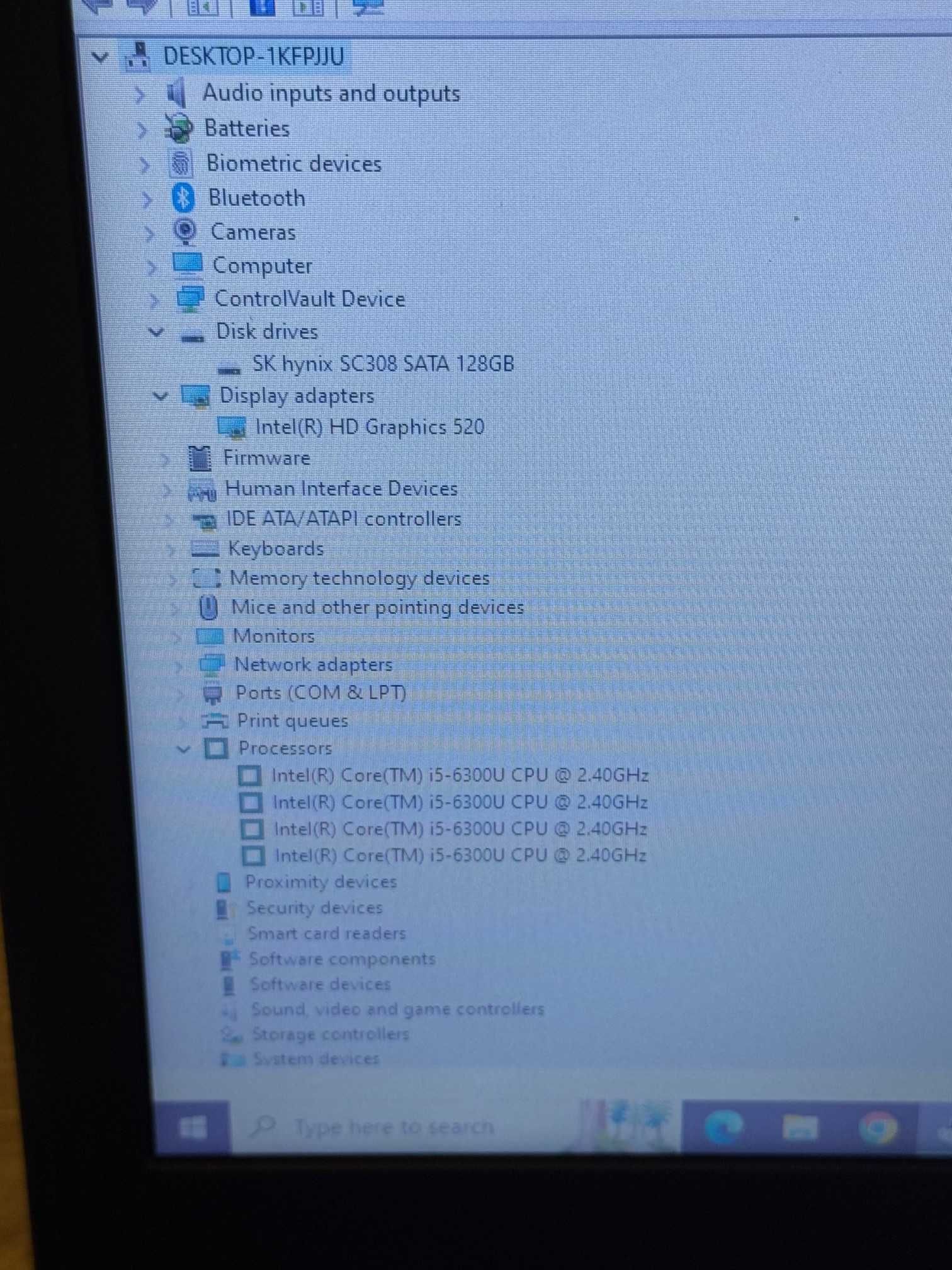 Dell Latitude E7270 I5/16RAM/128SSD