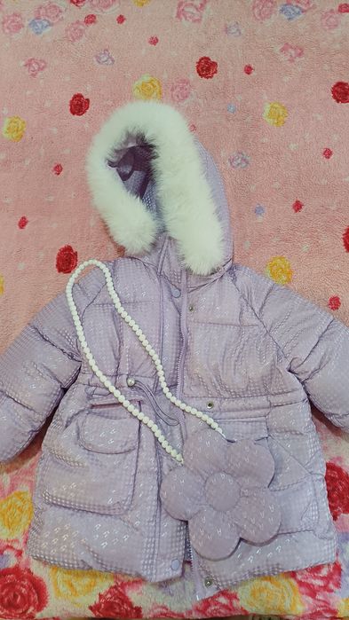 ,куртка зима на девочку