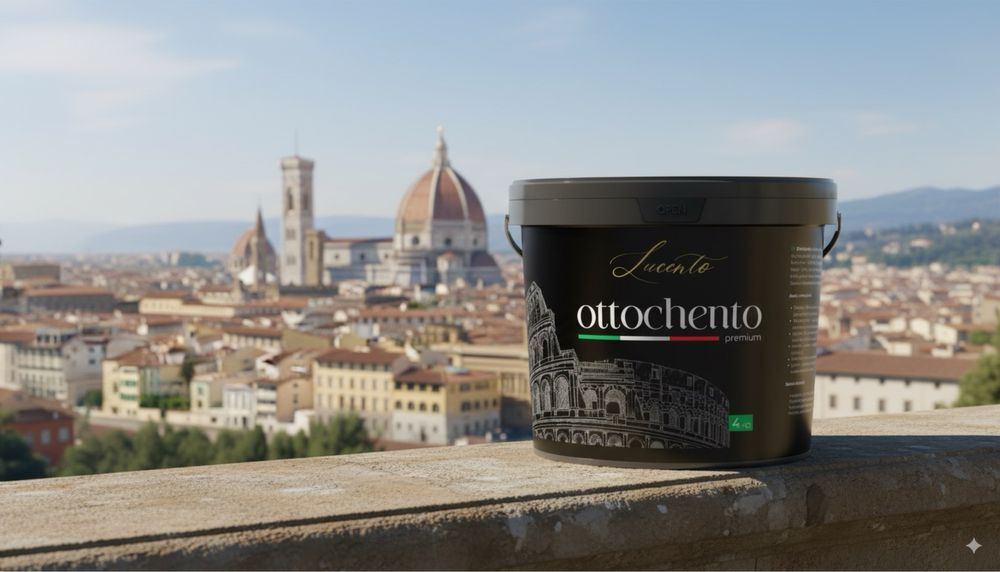 Ottocento – Premium dekorativ bo‘yoq, hashamatli dizayn