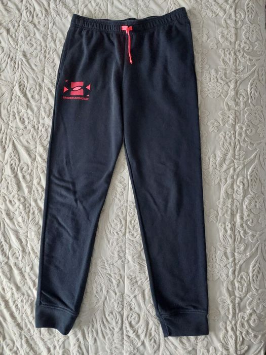 Pantaloni Underarmour și camasa finet copii 13-14 ani