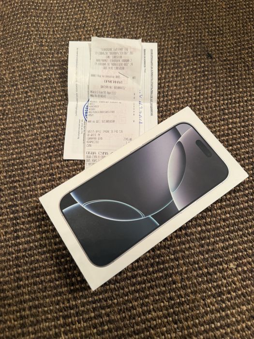 НОВ Iphone 16 Pro 128GB White 24м. ГАРАНЦИЯ