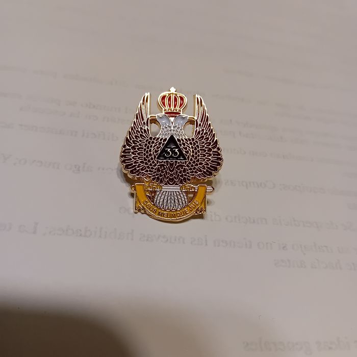 Insigna de mason noua