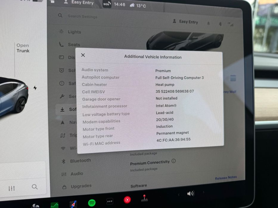 Tesla Model 3 - AWD LR Long Range