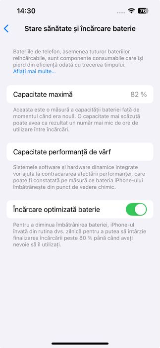 Iphone 13 pro, 128 GB, 82%