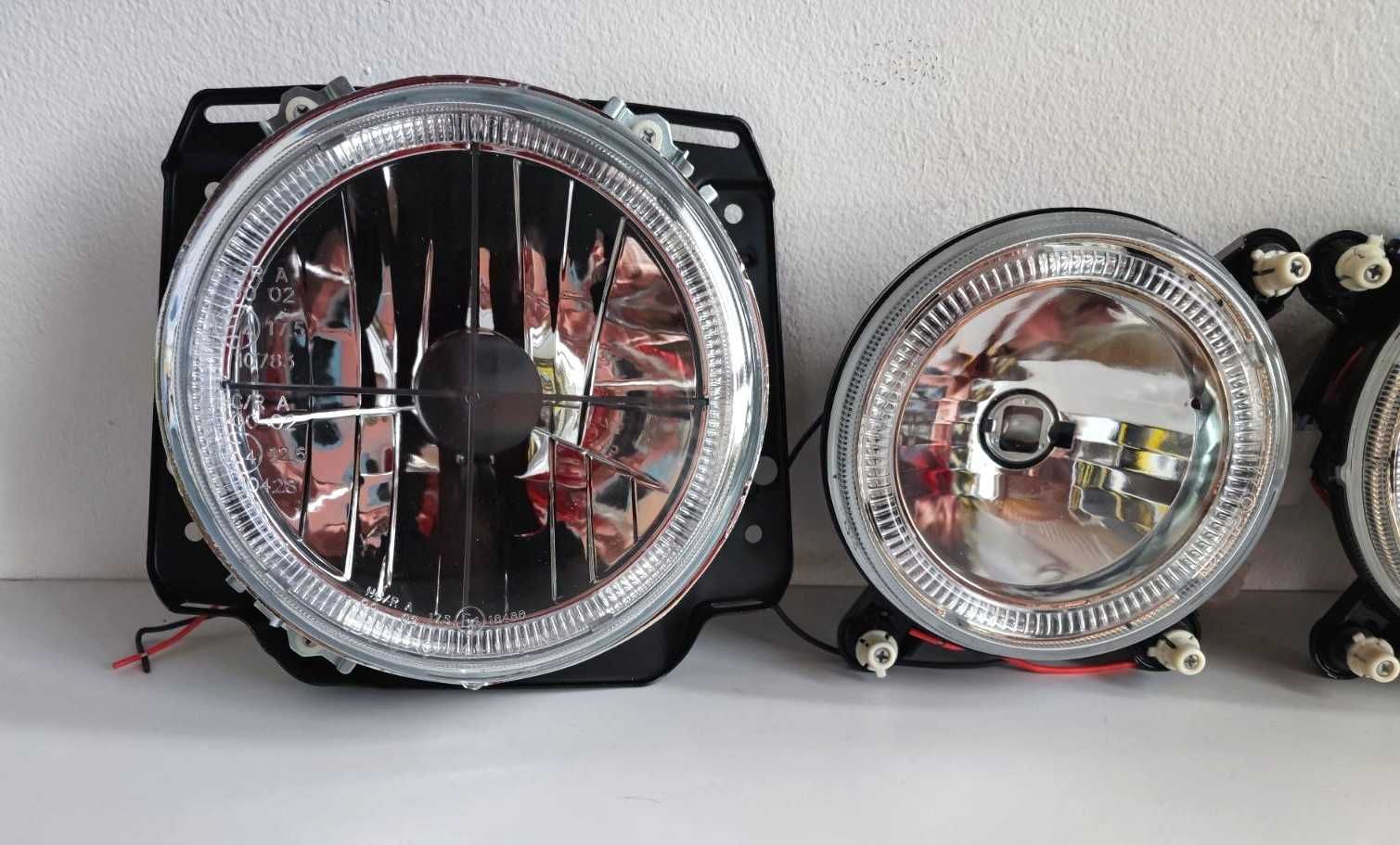 Фарове VW Golf 2 Рингове Ейнджъл айс Нови ДЕПО Голф 2 Depo Angle Нови