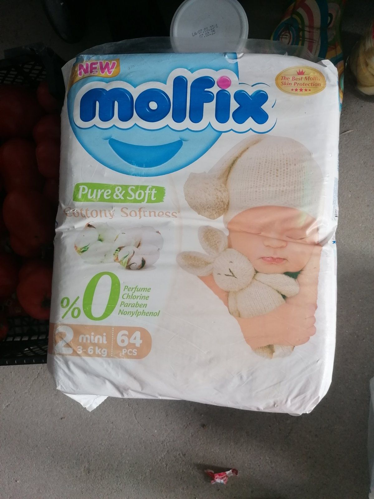 Памперси Molfix размер 2 и 3