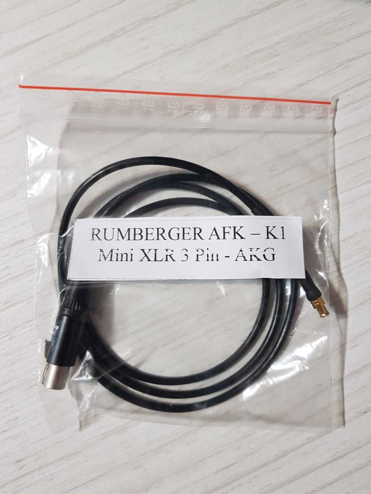 Cablu Procesor Korg Mini Pandora-Doze Rumberger-Sennheiser-Akg-Shure