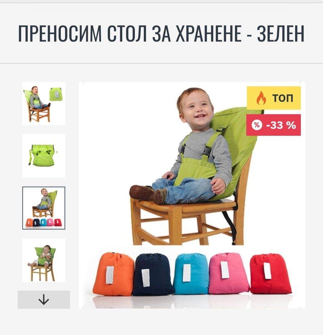 Преносими столчета за хранене