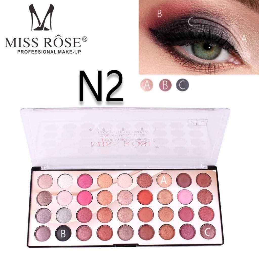 Цветни сенки за очи 3D MISS ROSE