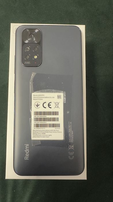 Xiaomi Redmi Note 11 Graphite Gray 4gb Ram 64 gb memorie